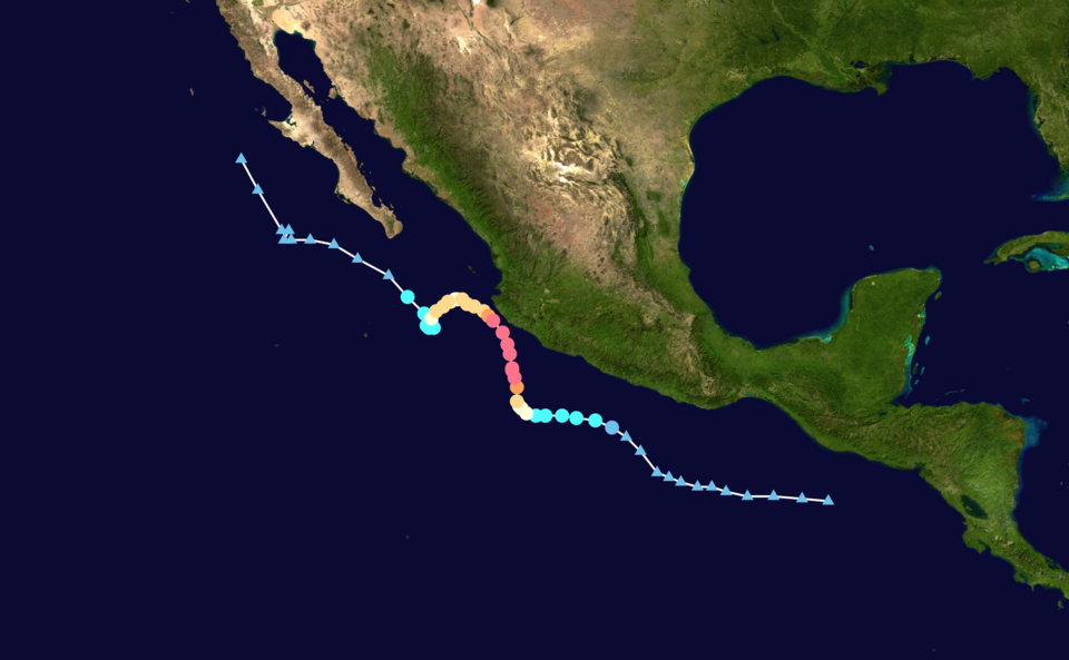 Los huracanes Simon y Trudy dejaron inundaciones en la costa del Pacífico mexicano